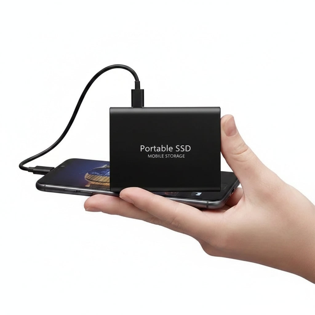 External SSD Portable Storage Device USB 128TB