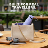 Compact Travel Umbrella & Case