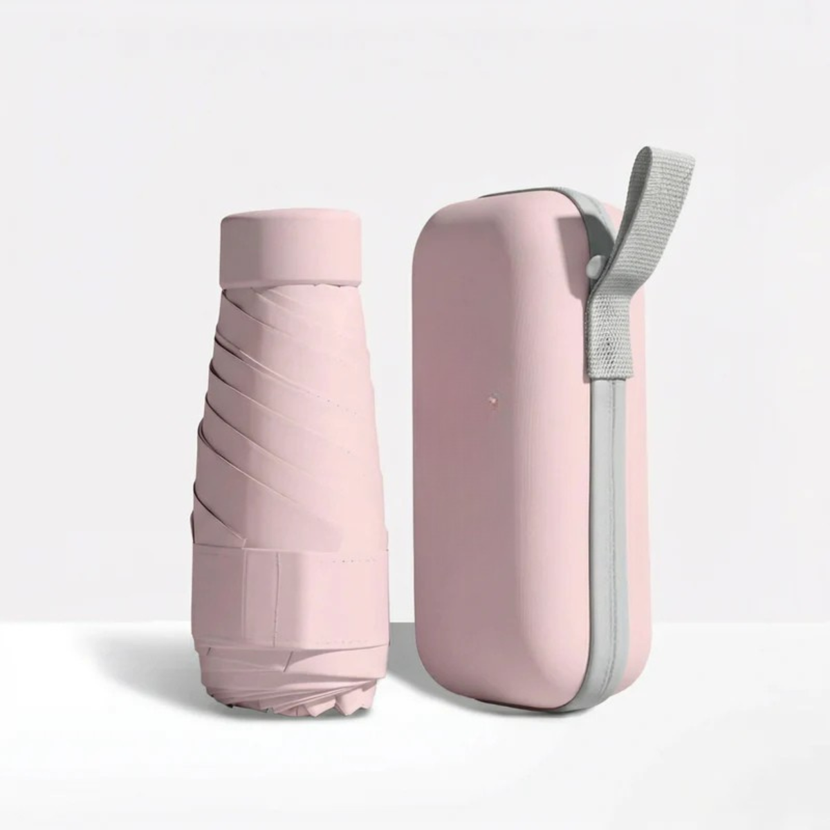 Compact Travel Umbrella & Case