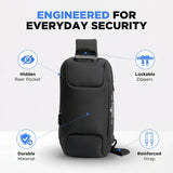 Anti-Theft Crossbody Charging Bag