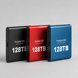External SSD Portable Storage Device USB 128TB