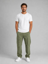 Men’s Relaxed Fit Cargo Trousers – Everyday Utility Style