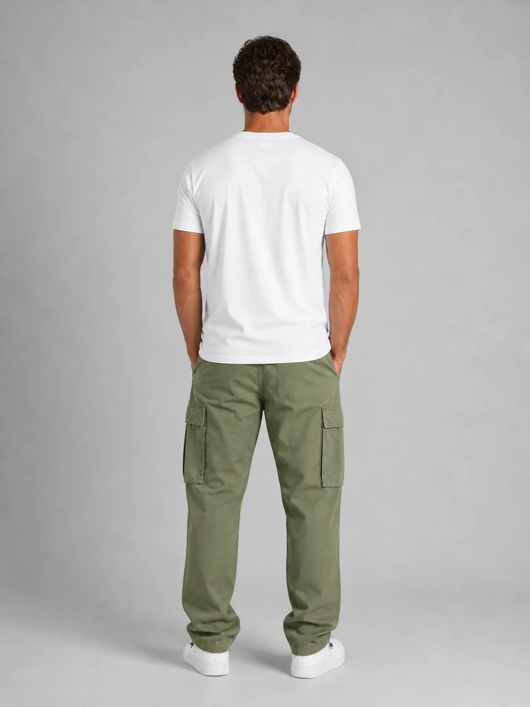 Men’s Relaxed Fit Cargo Trousers – Everyday Utility Style
