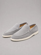 Men’s Suede-Look Slip-On Loafers – Smart Casual Comfort