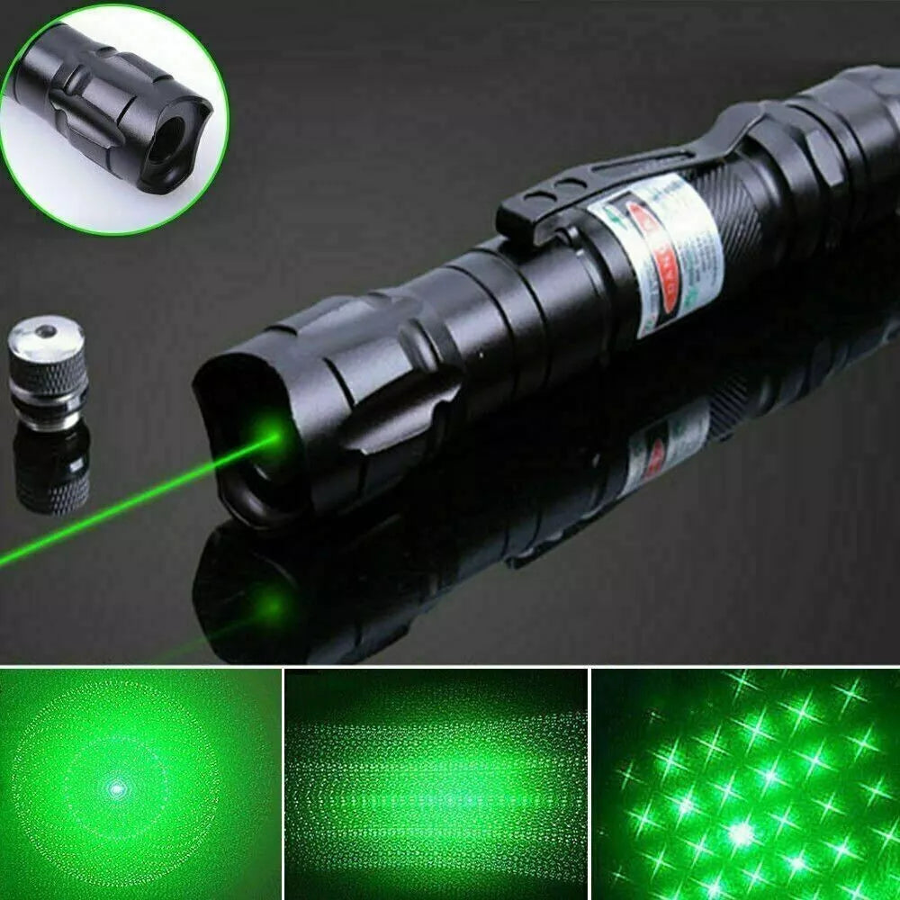 Laser Pointer Long Range Rechargeable Green Precision Tool