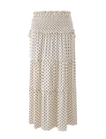 Cream Polka Dot