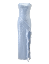 Theo Sequin Maxi Dress