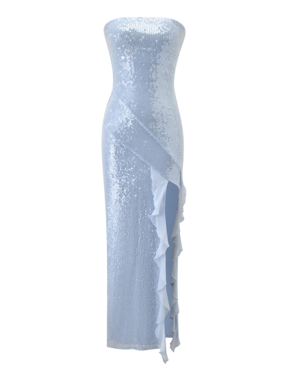 Theo Sequin Maxi Dress