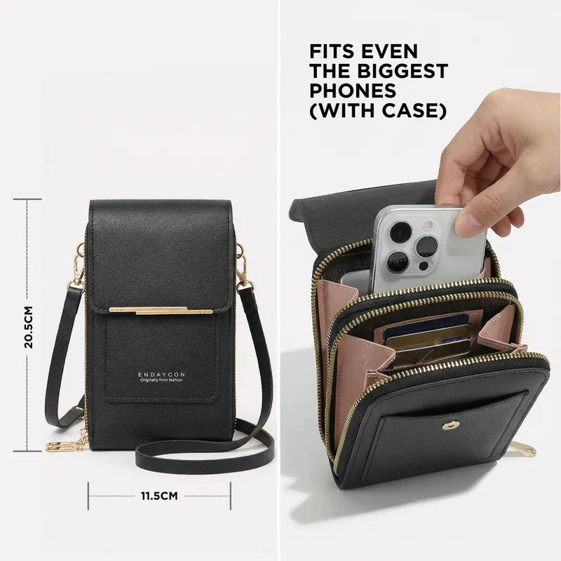Women's Touch Screen Shoulder Bag