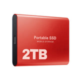 External Hard Drive Portable SSD USB C Mobile Storage 2TB