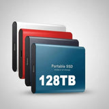 External SSD Portable Storage Device USB 128TB