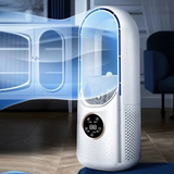 Portable Air Conditioner Quiet Compact Bladeless Cooling