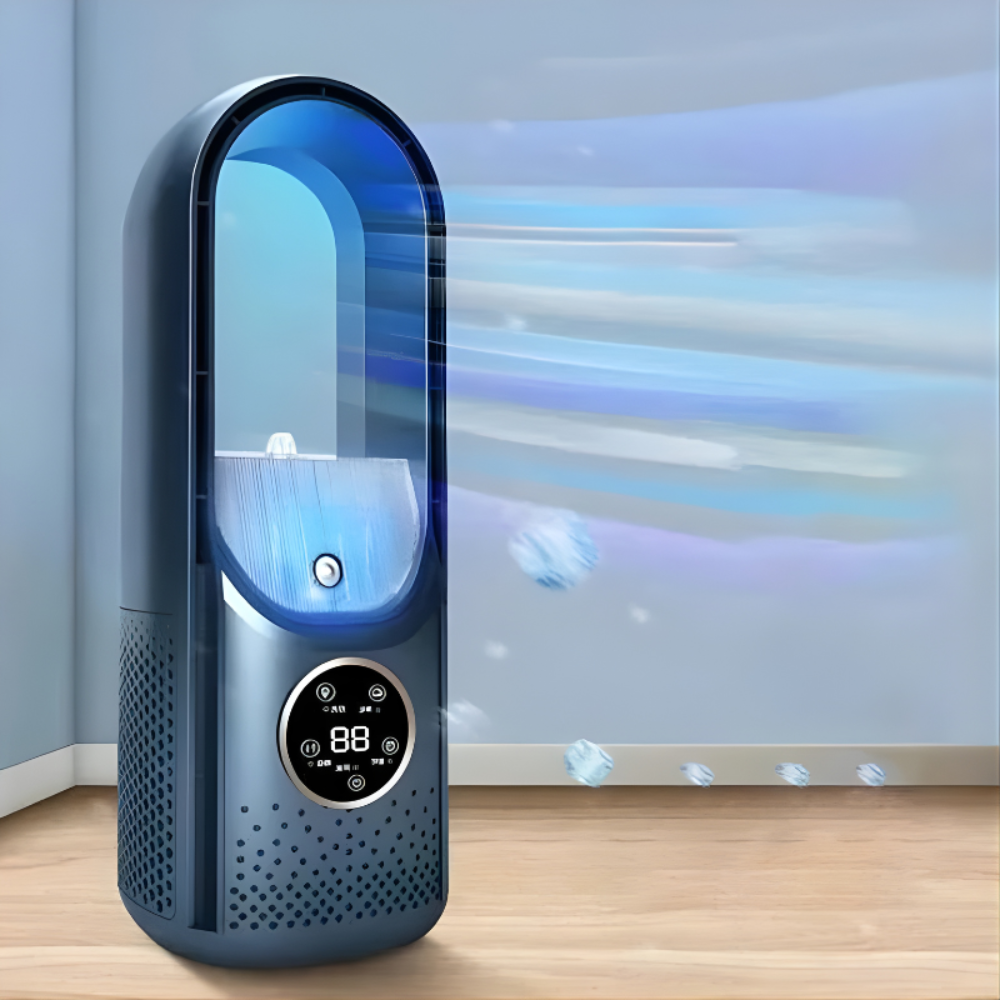 Portable Air Conditioner Quiet Compact Bladeless Cooling