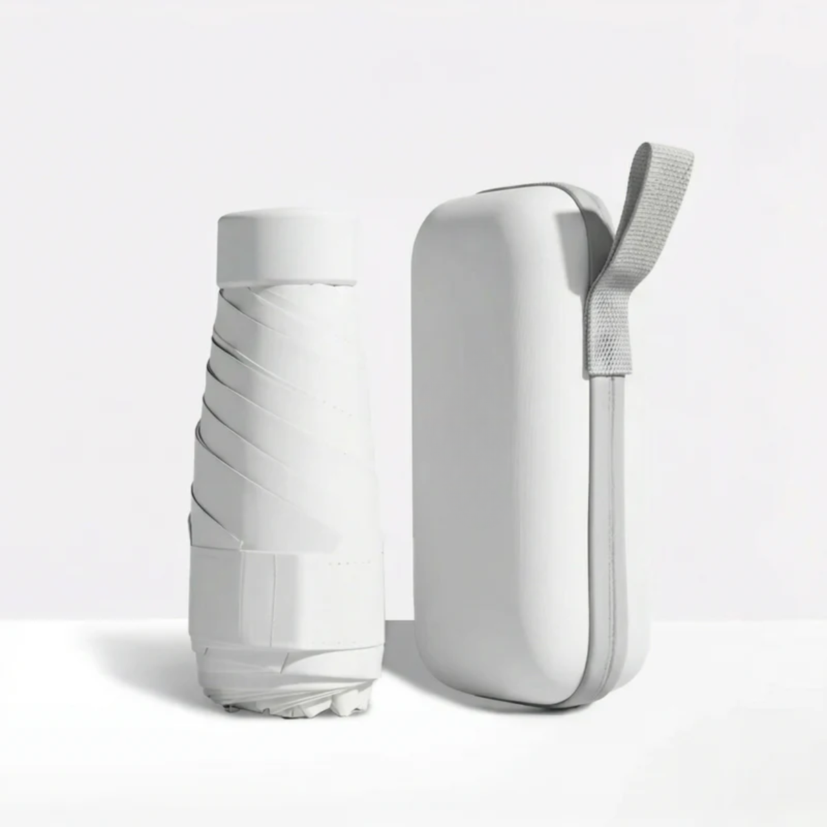 Compact Travel Umbrella & Case