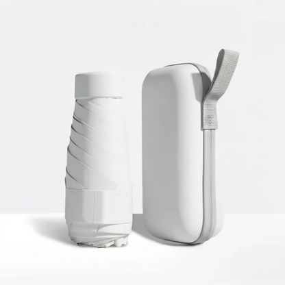 Compact Travel Umbrella & Case